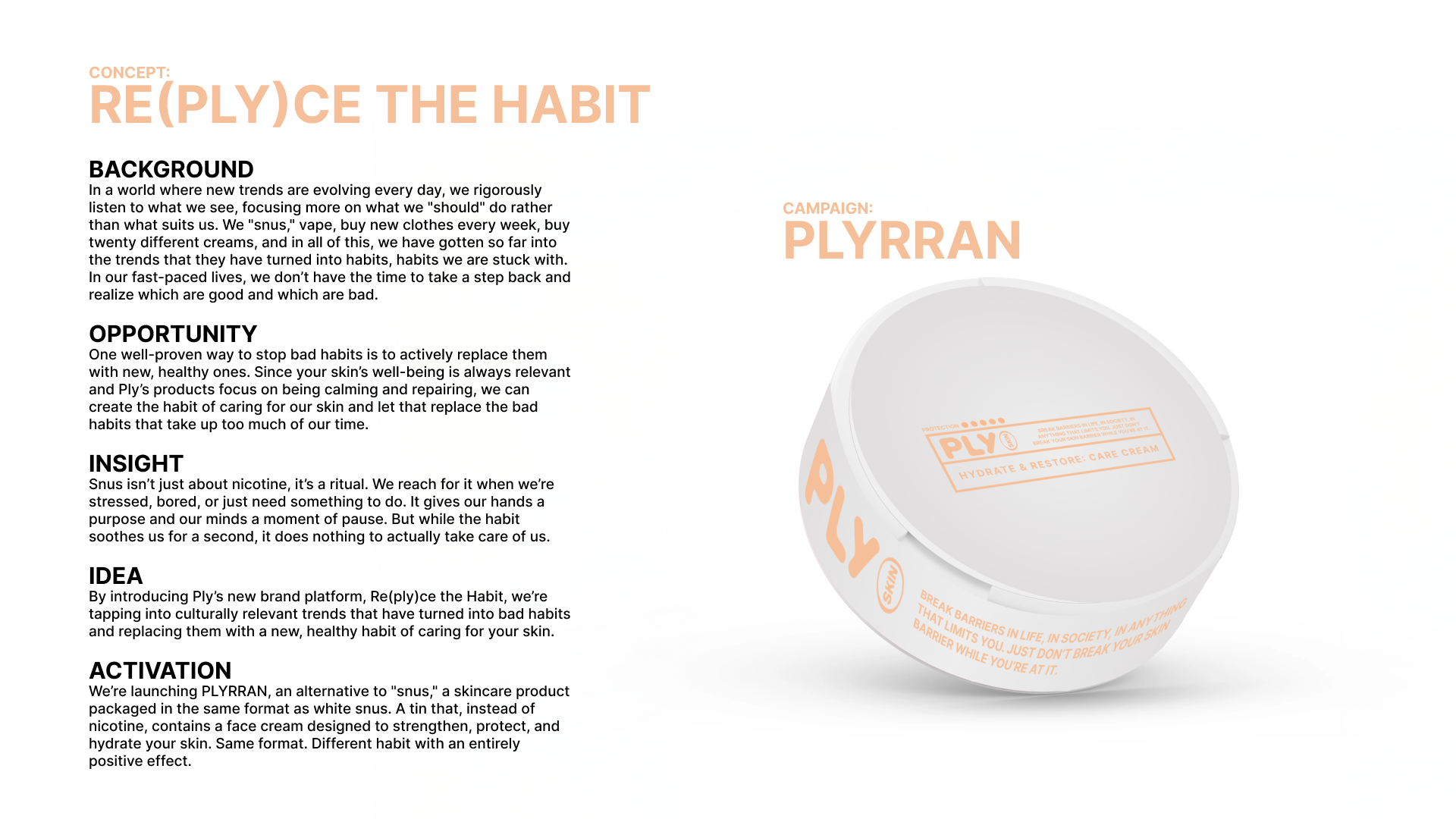 PLY Skin ad 1